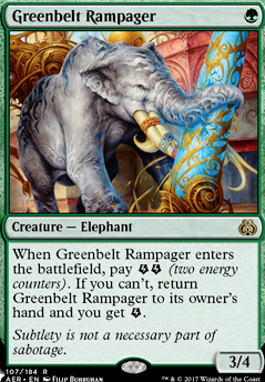 Featured card: Greenbelt Rampager