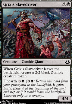 Grixis Slavedriver