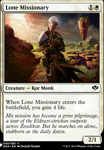 Featured card: Lone Missionary