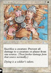 Featured card: Martyr's Cause