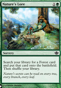 Featured card: Nature's Lore