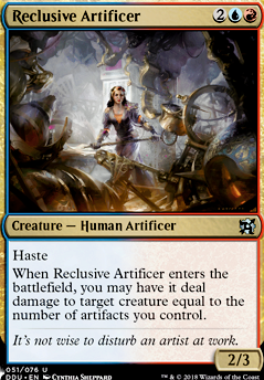 Featured card: Reclusive Artificer