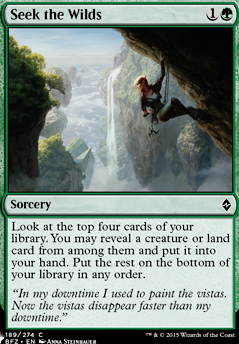 Featured card: Seek the Wilds