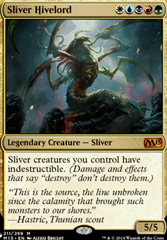 Sliver Hivelord feature for Morophon, the mindless