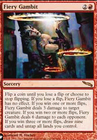 Featured card: Fiery Gambit