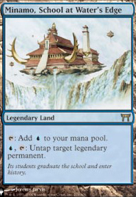 Featured card: Minamo, School at Water's Edge