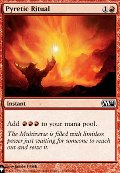 Pyretic Ritual feature for mono-red troublemaker
