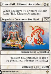 Featured card: Rune-Tail, Kitsune Ascendant