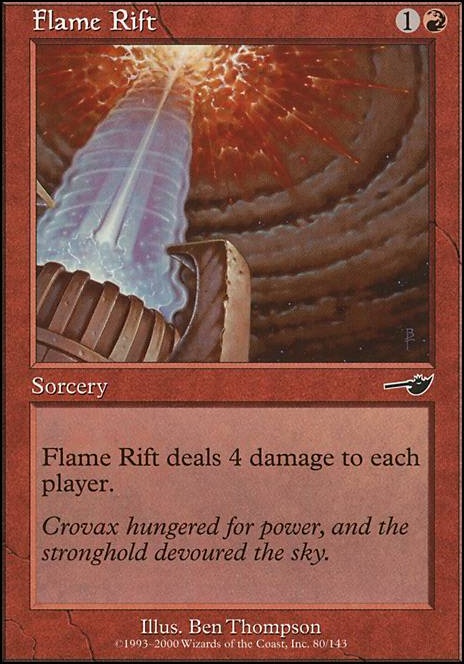 Flame Rift feature for Pauper 4th° Burn