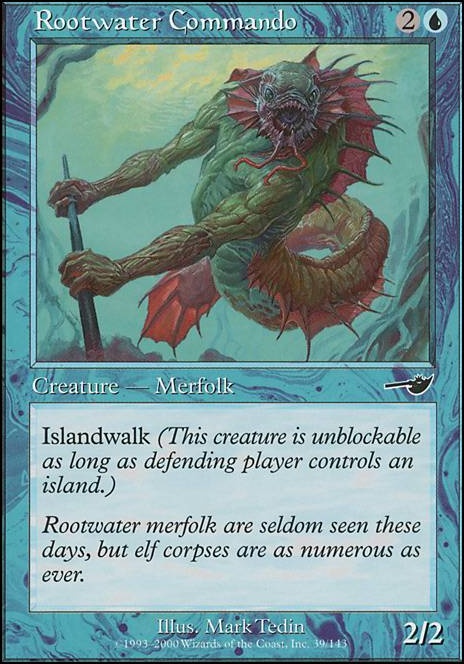 Tribal Merfolk Pauper EDH (Pauper EDH MTG Deck)