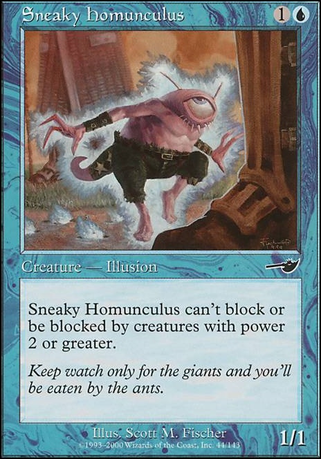 Sneaky Homunculus