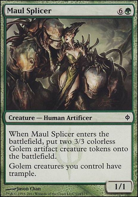 Maul Splicer feature for G-G-G-Golems