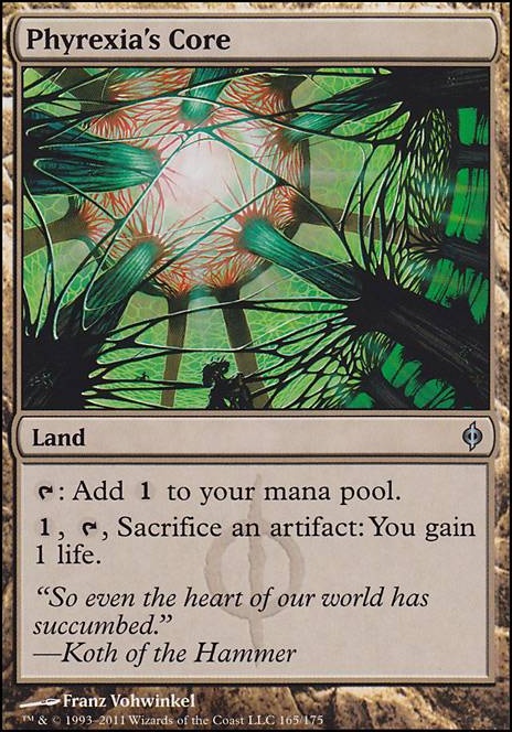 Featured card: Phyrexia's Core