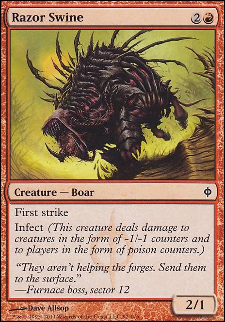 Featured card: Razor Swine