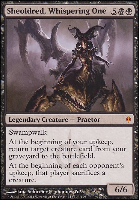 Sheoldred, Whispering One feature for Rakdos, Lord of Riots