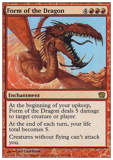 Form of the Dragon feature for Lightning Dragon Form