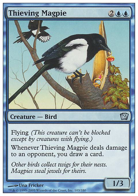 Featured card: Thieving Magpie