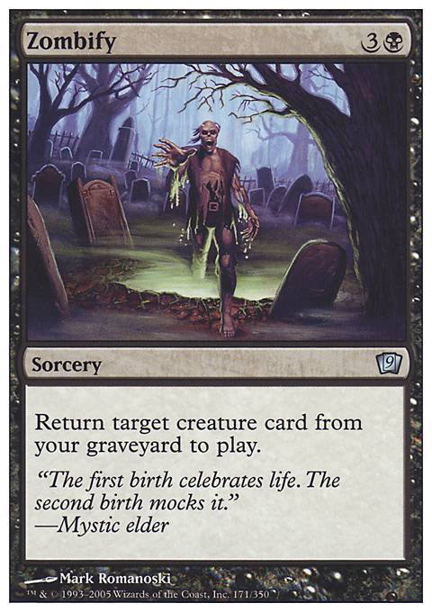 Featured card: Zombify