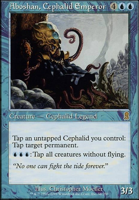 Featured card: Aboshan, Cephalid Emperor