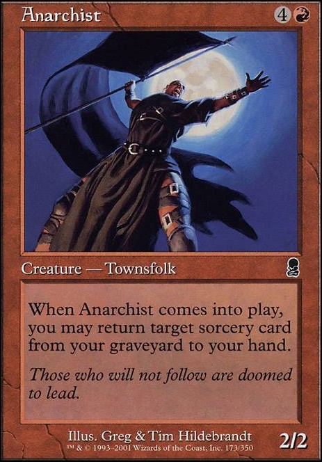 Featured card: Anarchist