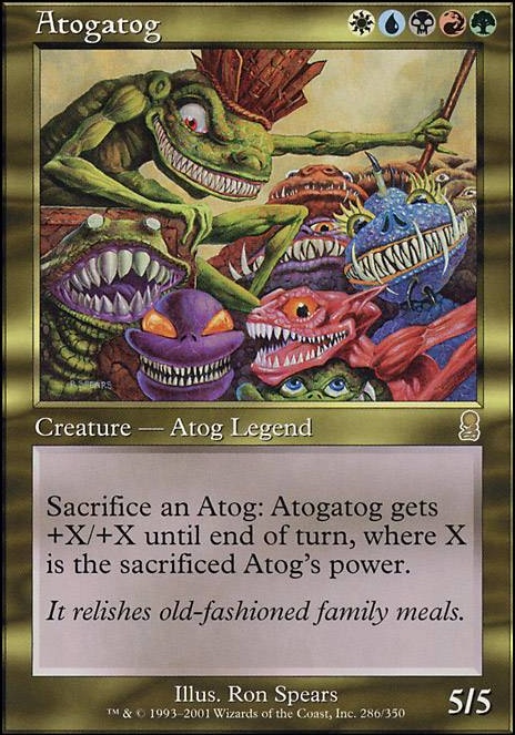 Atogatog feature for Atog, world of balance