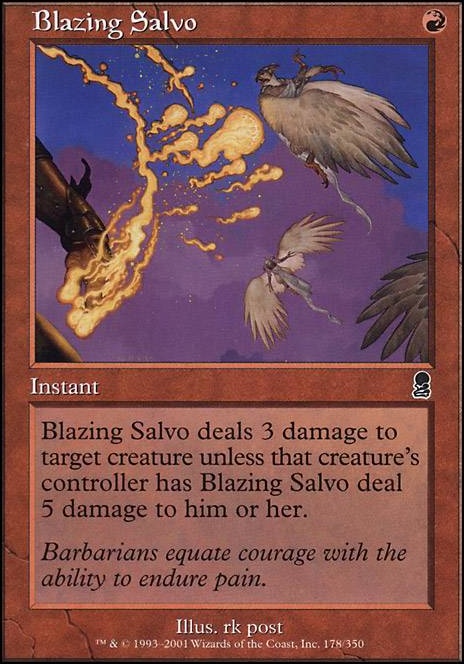 Featured card: Blazing Salvo