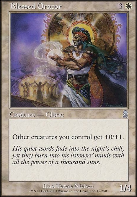 Featured card: Blessed Orator