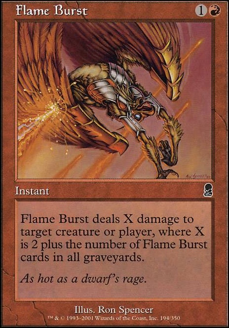 Featured card: Flame Burst