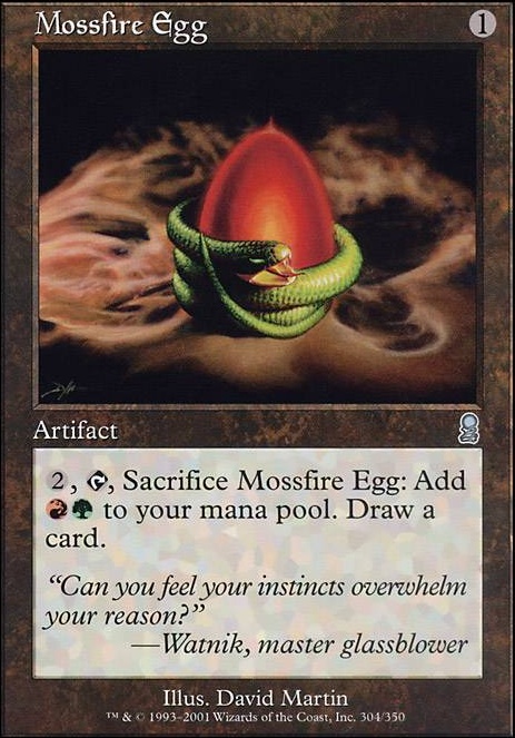 Featured card: Mossfire Egg