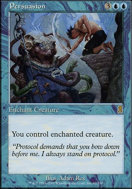 Persuasion feature for Old School EDH : Arcanis