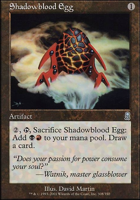Featured card: Shadowblood Egg