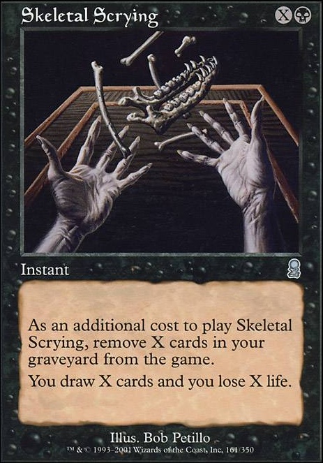 Featured card: Skeletal Scrying