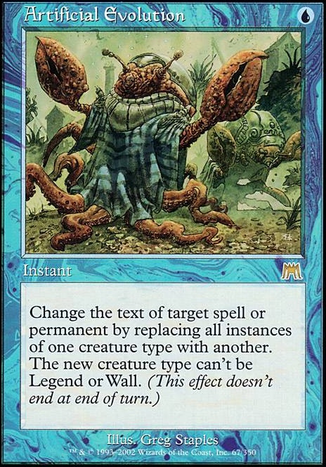 Artificial Evolution feature for Anti Tribal-Tribal Tribal