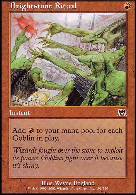 Brightstone Ritual feature for Gooblins pauper