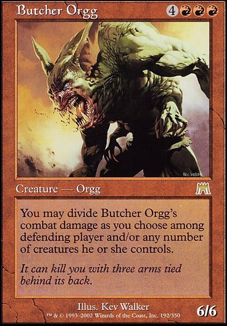 Featured card: Butcher Orgg