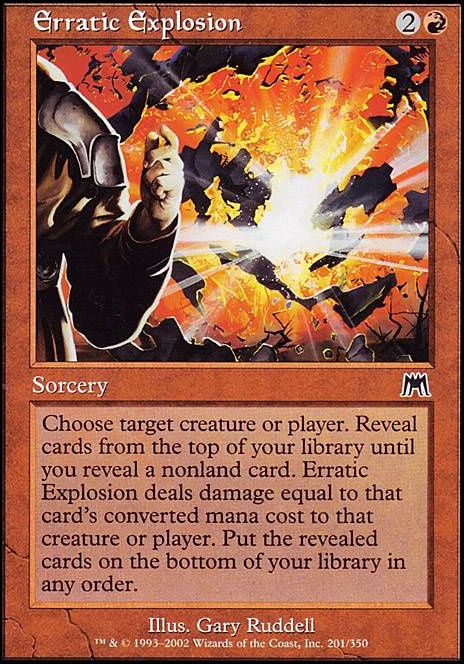 Featured card: Erratic Explosion