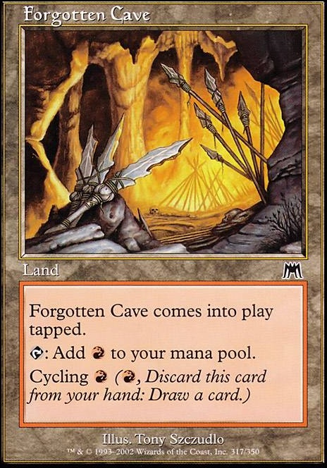Featured card: Forgotten Cave