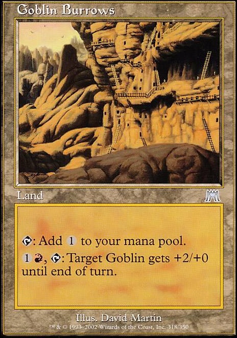 Featured card: Goblin Burrows