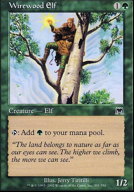 Featured card: Wirewood Elf