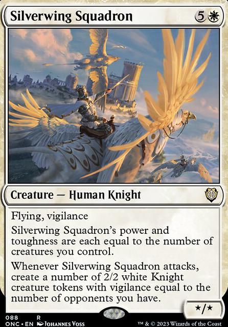 Silverwing Squadron feature for Adeline, Queen of Tokens