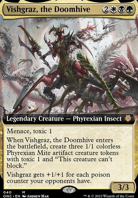 Vishgraz, the Doomhive feature for EDH Phyrexian Snakes