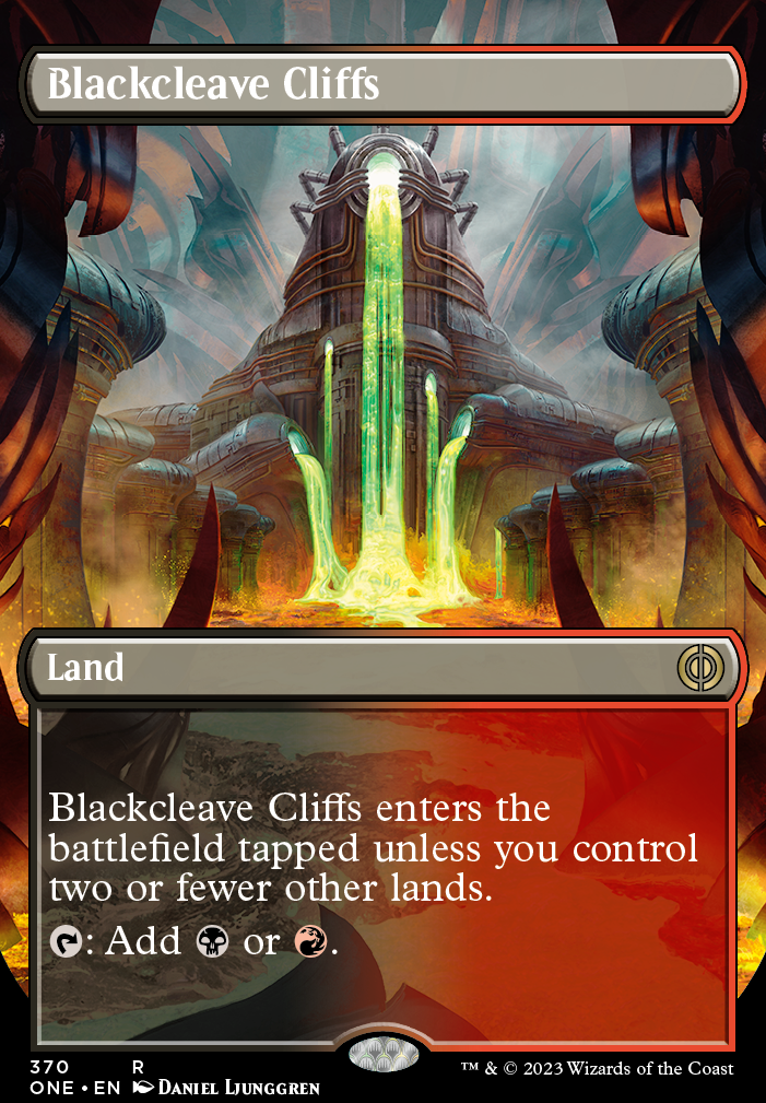 Featured card: Blackcleave Cliffs