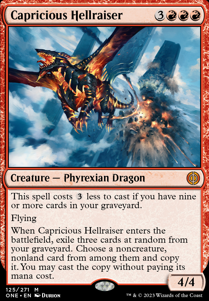 Featured card: Capricious Hellraiser