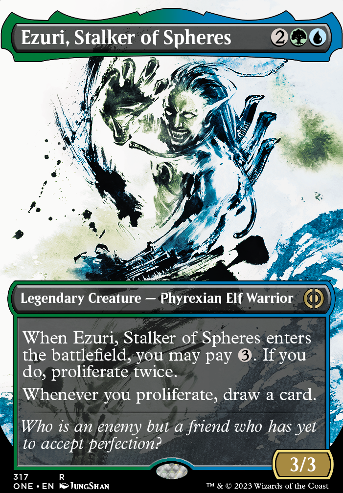 Commander: Ezuri, Stalker of Spheres