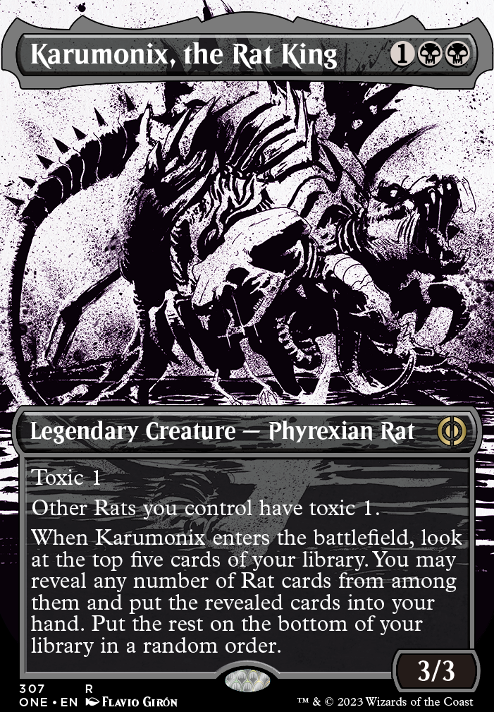 Karumonix, the Rat King feature for You Dirty Rat!