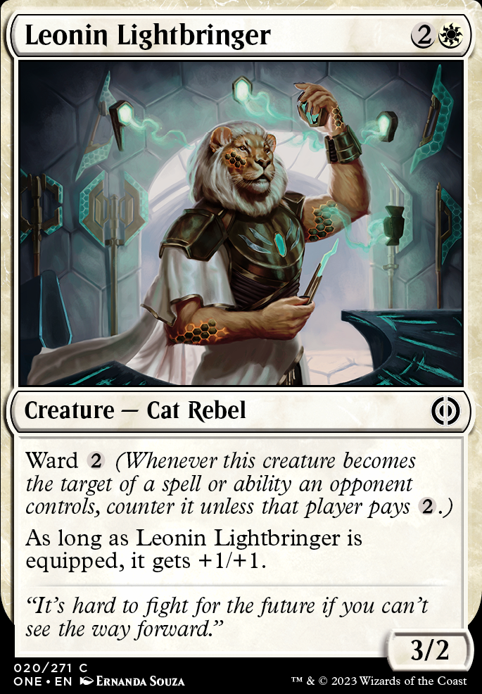 Featured card: Leonin Lightbringer