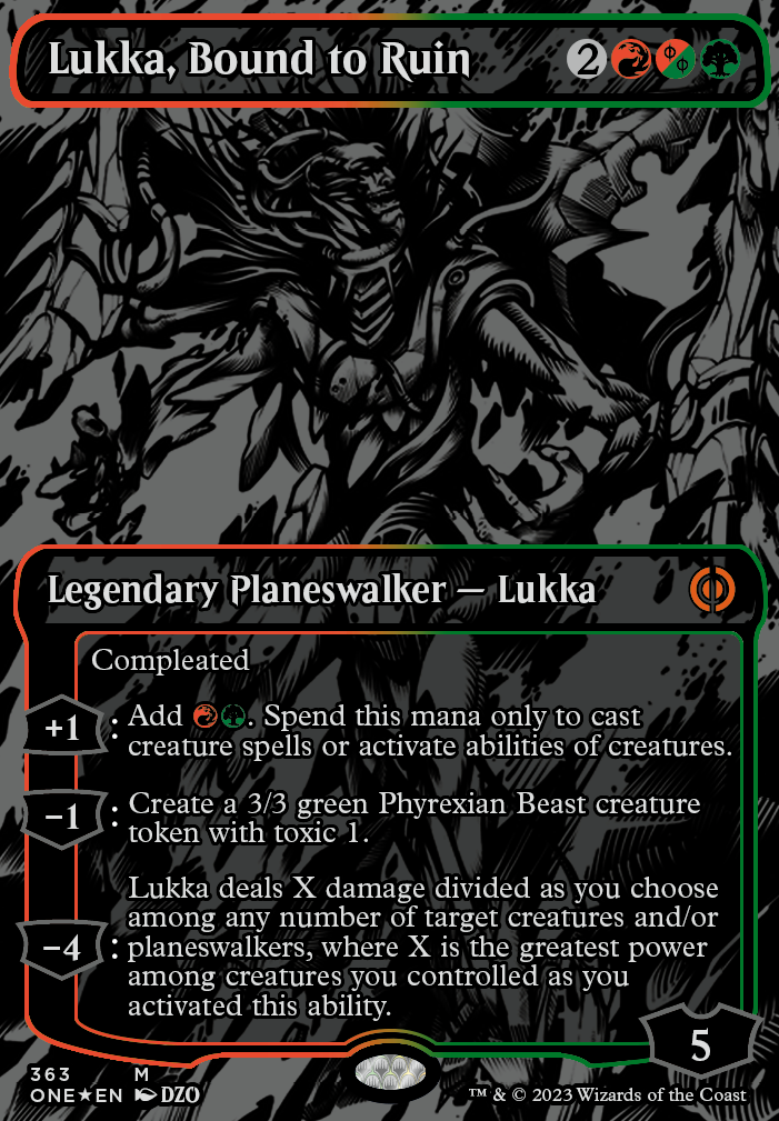 Featured card: Lukka, Bound to Ruin