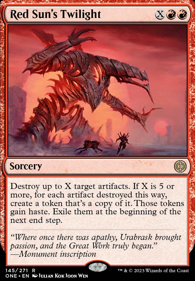Featured card: Red Sun's Twilight
