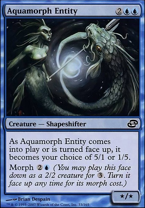 Featured card: Aquamorph Entity