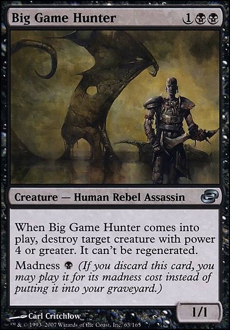 Featured card: Big Game Hunter